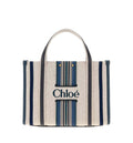 Small Woody Loop Tote Bag in Canvas