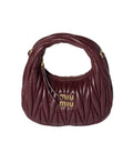 Wander Matelassé Nappa Leather Hobo Mini Bag