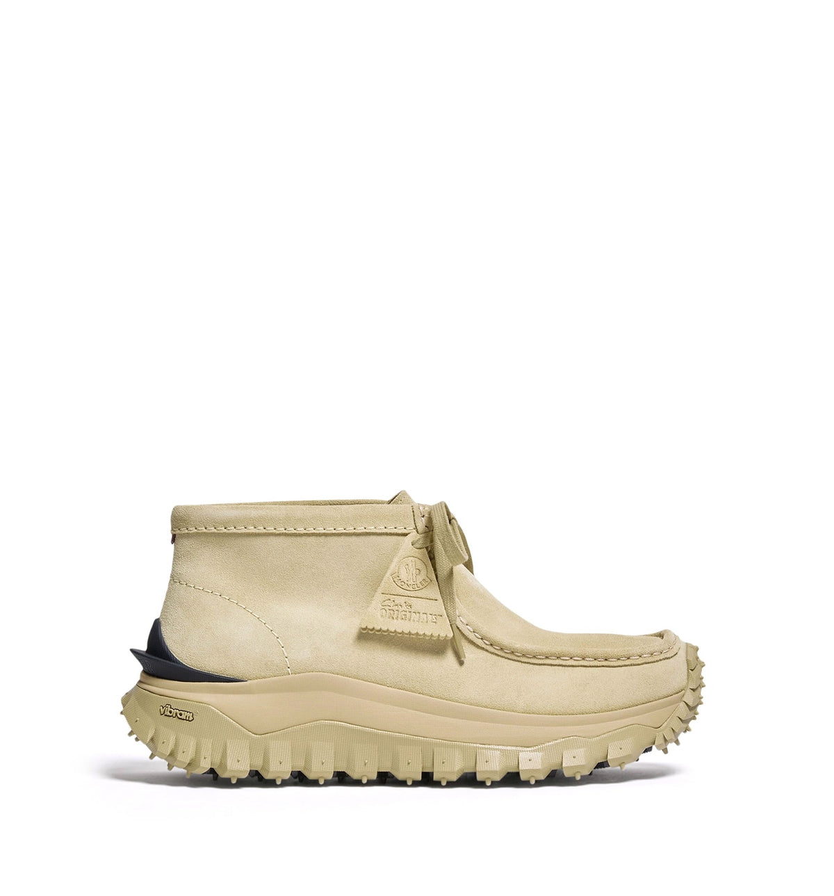 Moncler + Clarks Originals Trailgrip Wallabee GTX Suede Boots