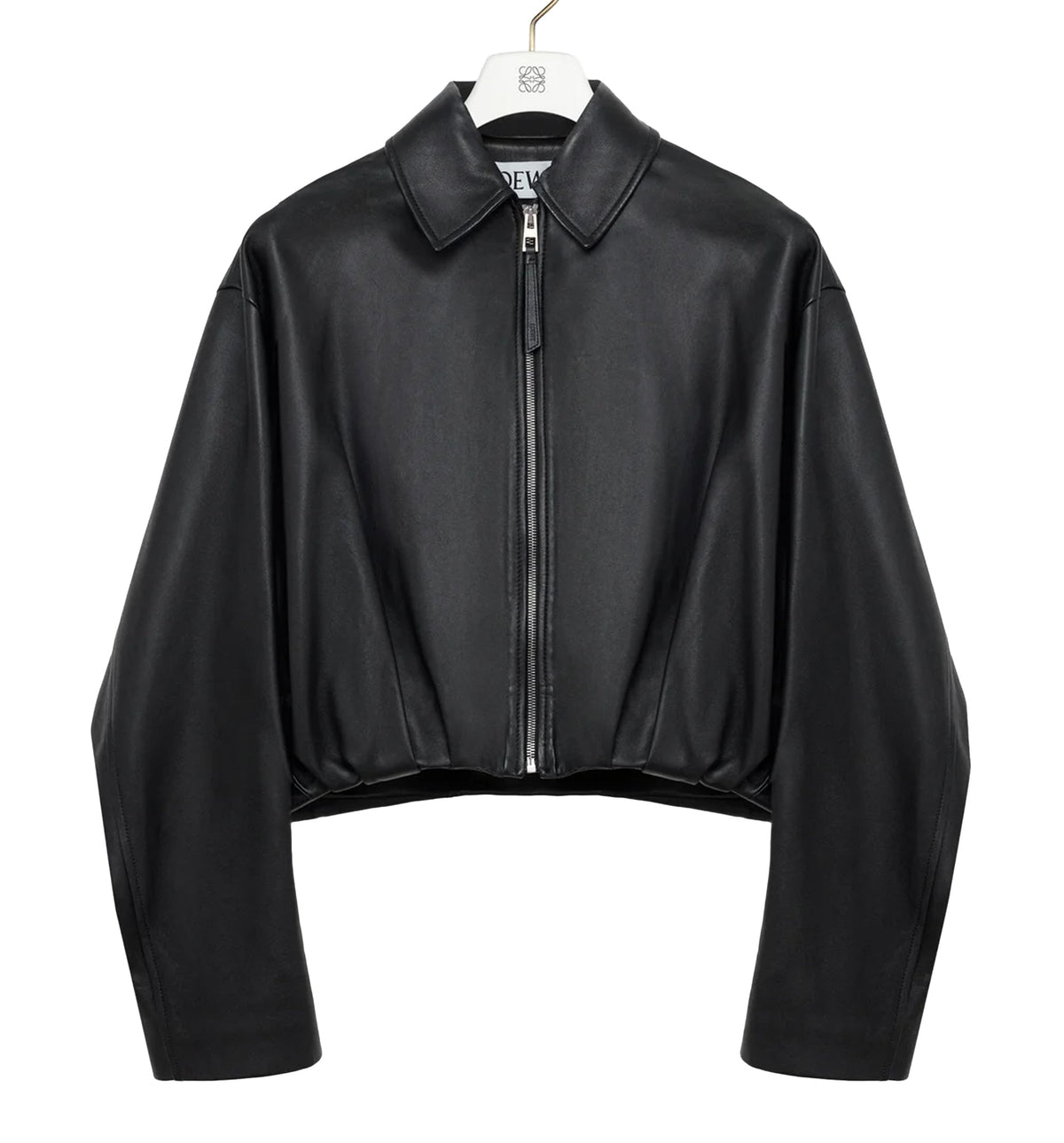 Draped Jacket In Nappa Lambskin