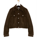Jacket in cotton corduroy