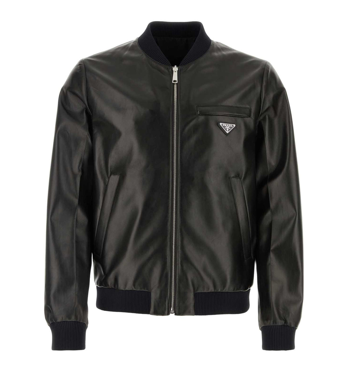 Nappa Leather Bomber Jacket