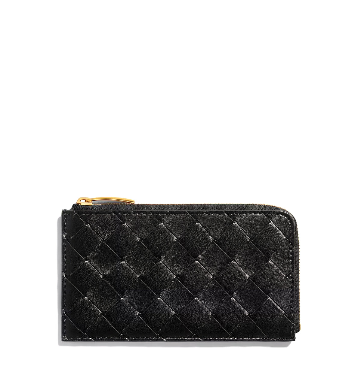 Intrecciato L-Zipped Card Case
