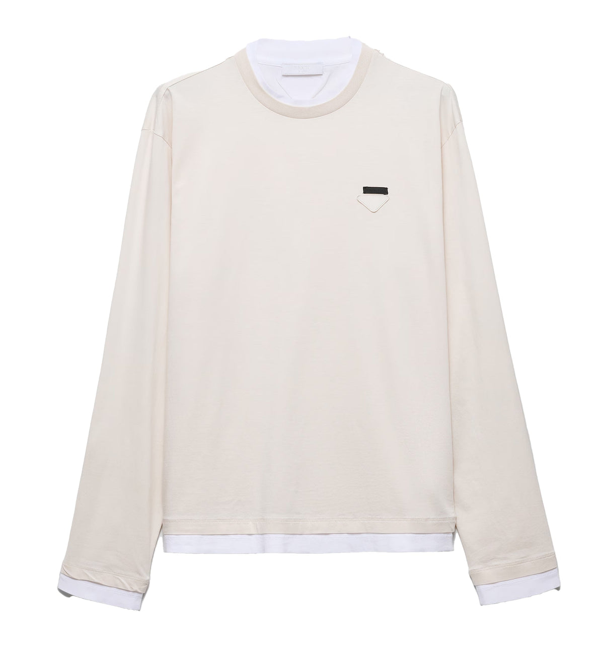 Long-sleeved cotton T-shirt