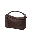 Large Puzzle Edge Bag In Suede Calfskin