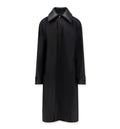 Wool and silk coat