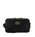 VLogo Leather Crossbody Bag