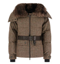 Tweed Down Jacket