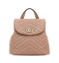 Leather Mini Gg Marmont Backpack
