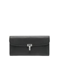 T-Lock Grained-Leather Wallet