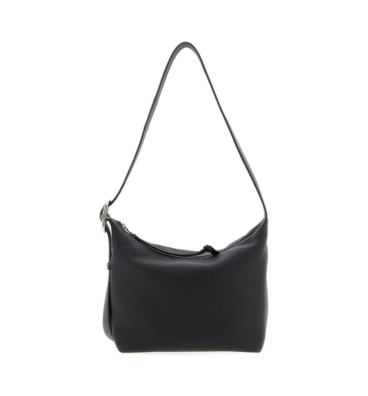 Loop Hobo In Supple Grained Calfskin
