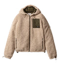 Medium-weight Teddy Down Jacket With Technical Pongé