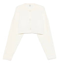 Cropped Wool Cardigan