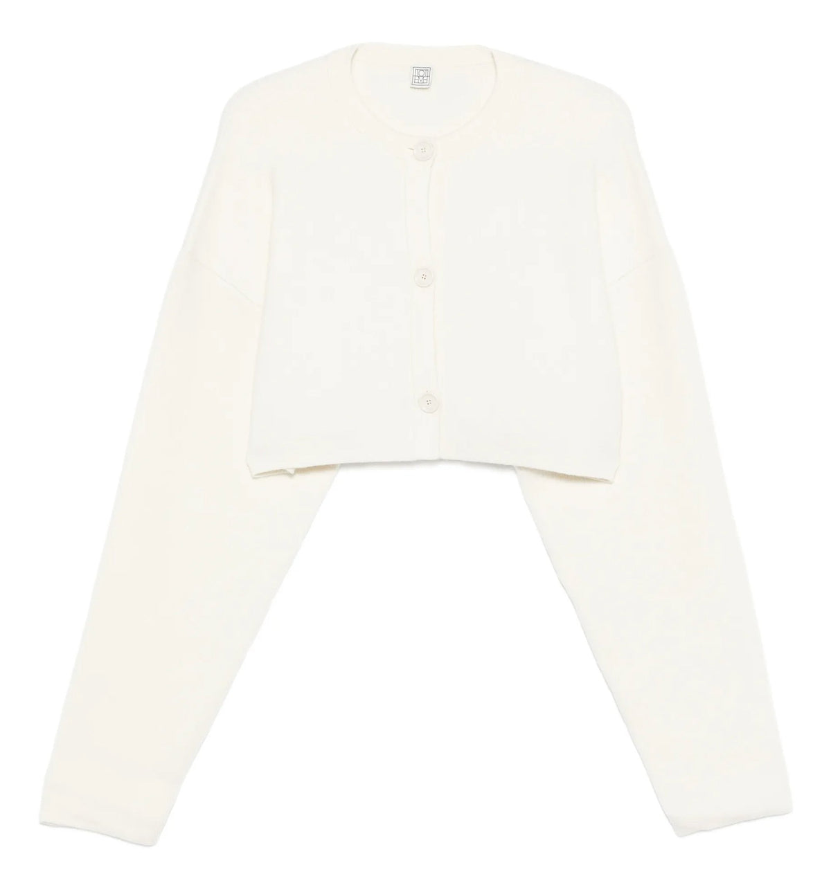 Cropped Wool Cardigan