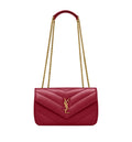 Loulou Small In Matelassé Lambskin