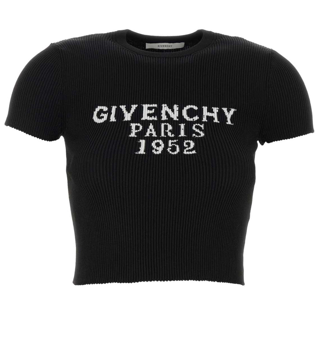 Cropped Top In Fine Rib