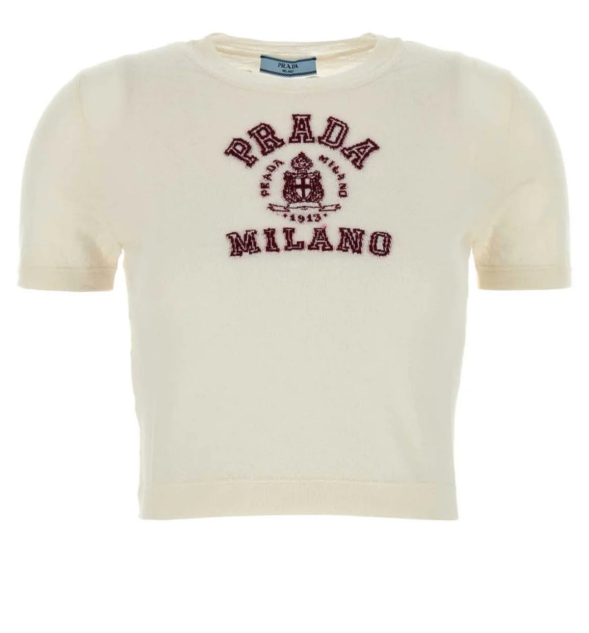 Cashmere Intarsia T-shirt