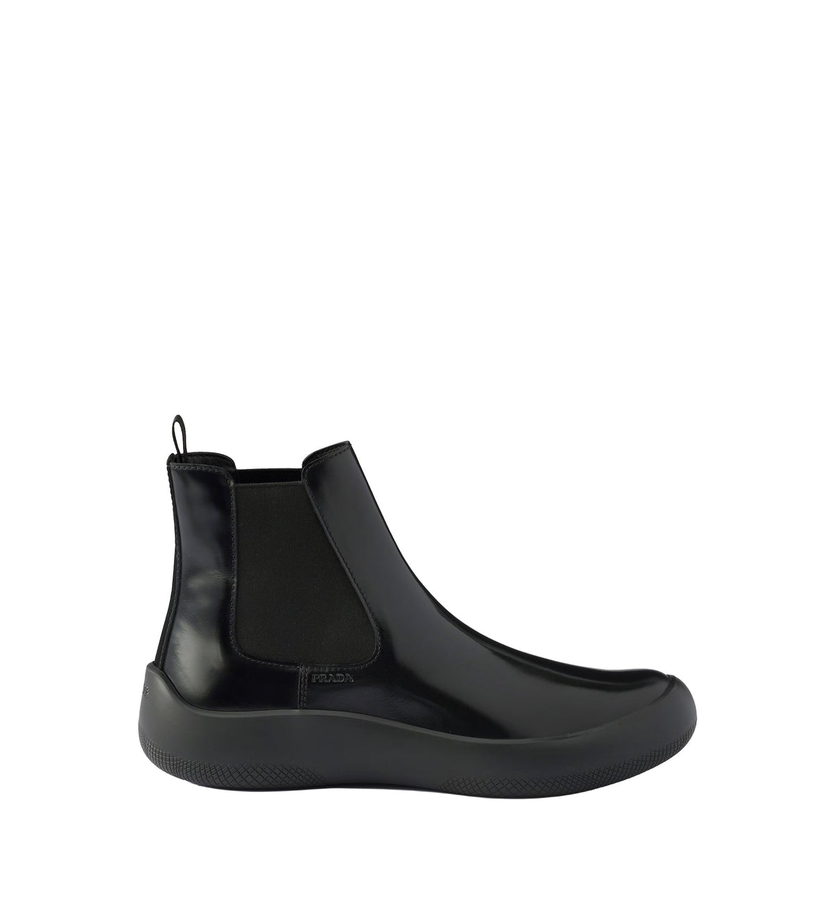 Brushed Leather Chelsea Boots