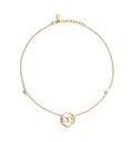 CD Circle Chain Necklace