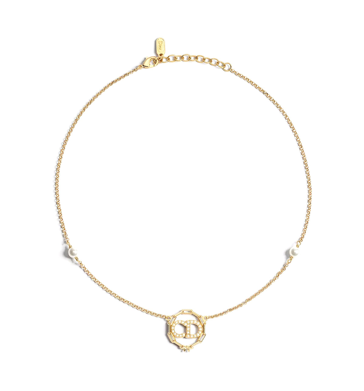 CD Circle Chain Necklace