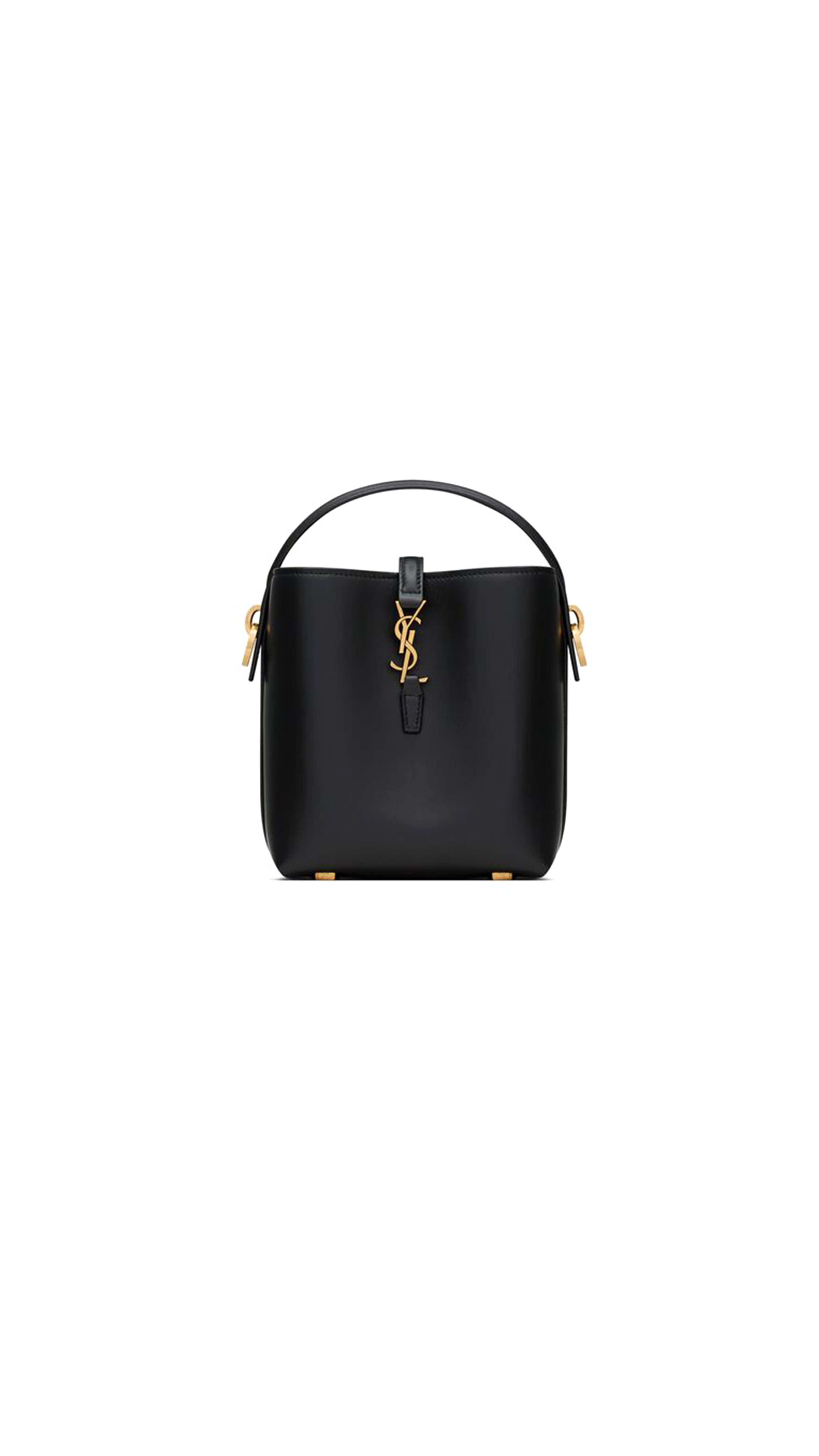Le 37 Mini in Shiny Leather - Black