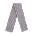 Embroidered Wool Blend Scarf
