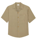 Shirt in geometric silk