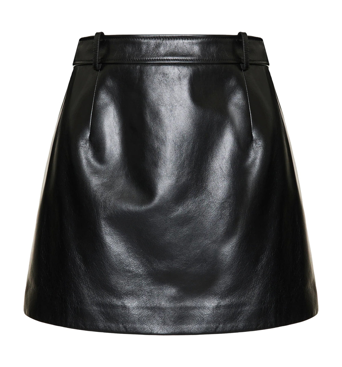 Leather Mini Skirt