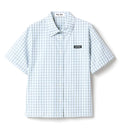 Checked poplin shirt