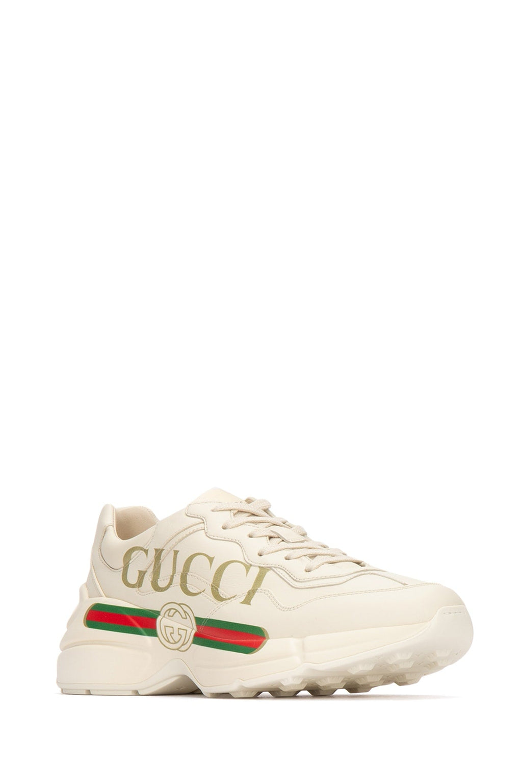 Men's Rhyton sneaker with Gucci logo