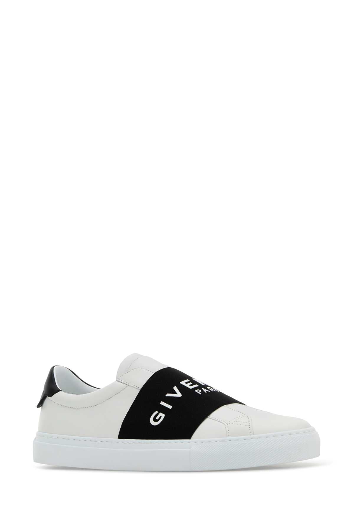 Urban Street Sneakers in Leather with Elastic Band