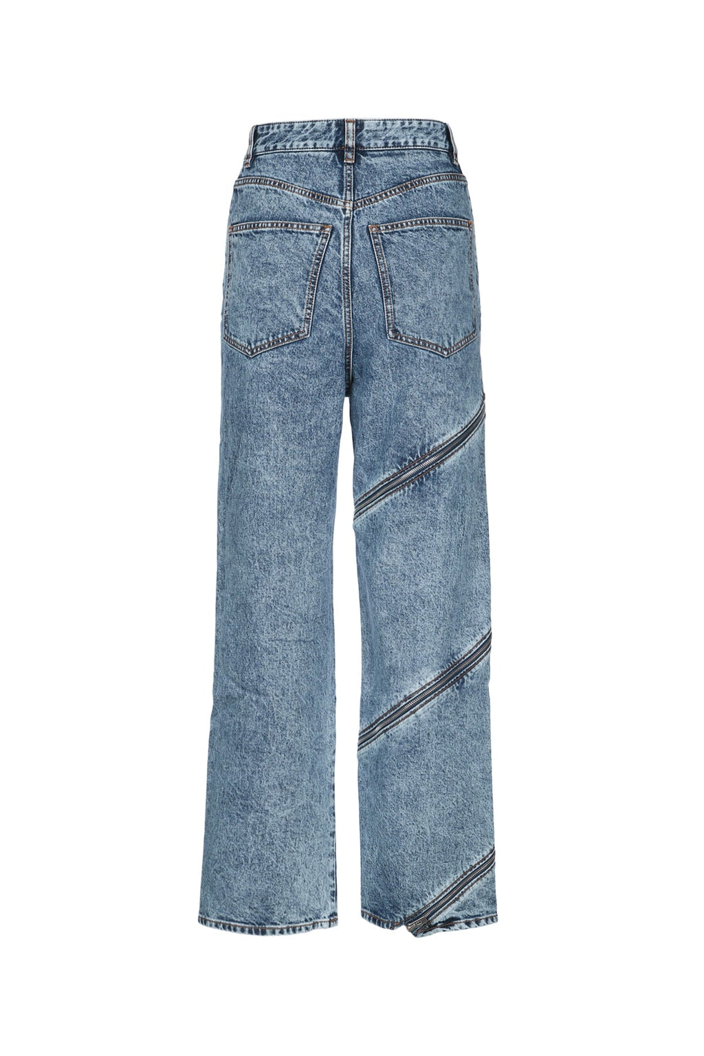 Spiral Denim Pants
