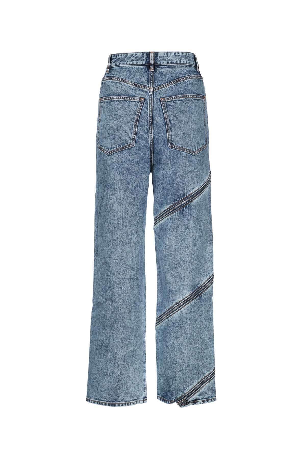 Spiral Denim Pants
