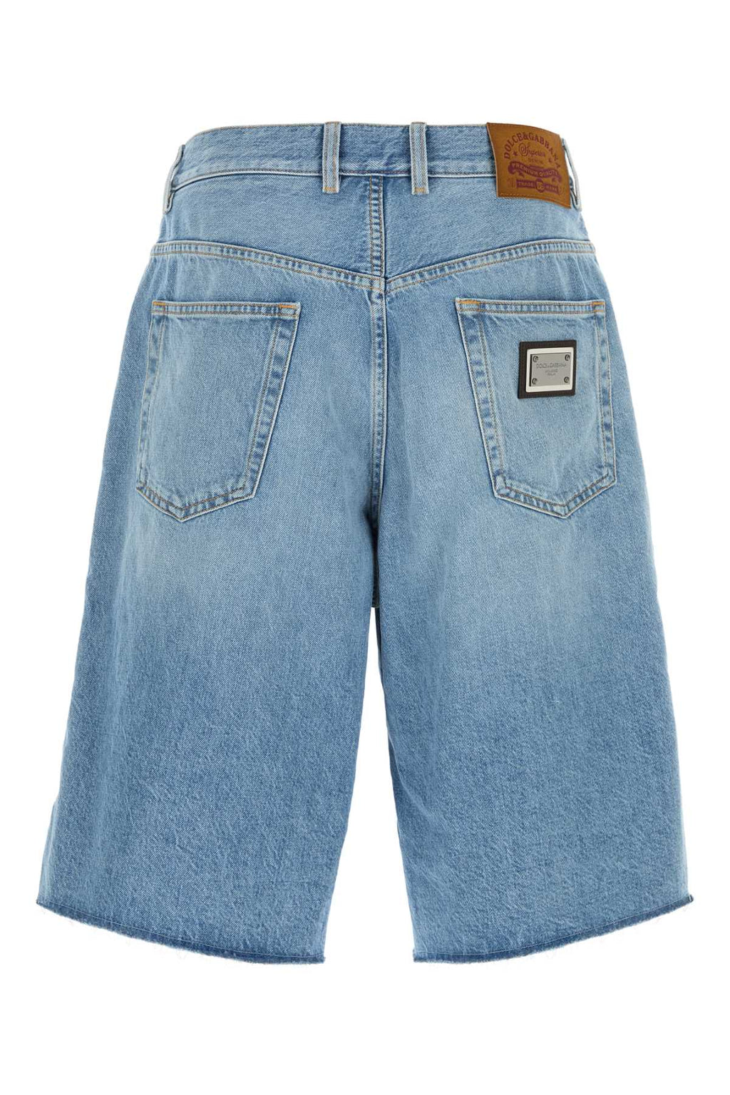 Denim Bermuda Shorts
