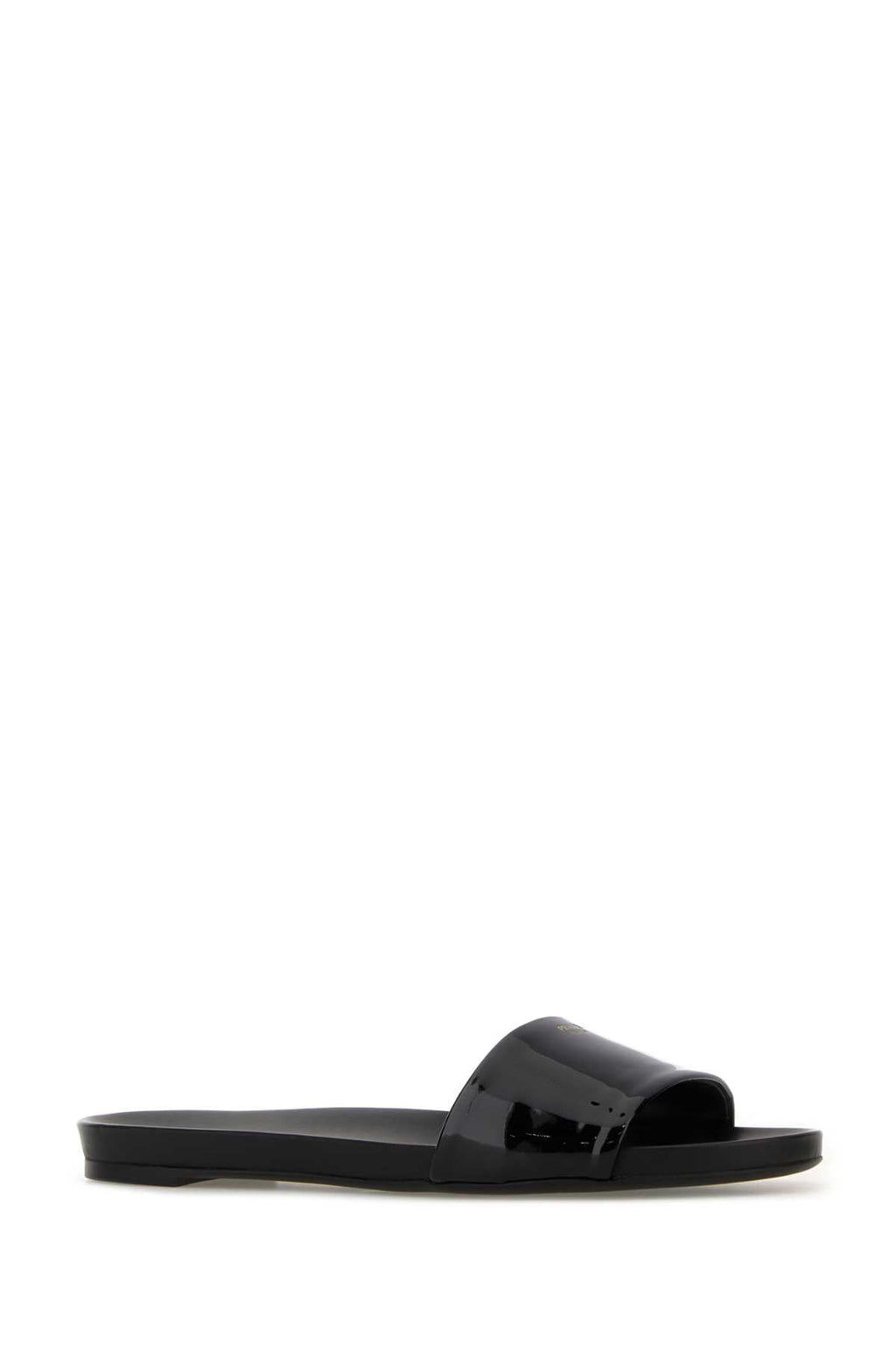 Patent Leather Slippers
