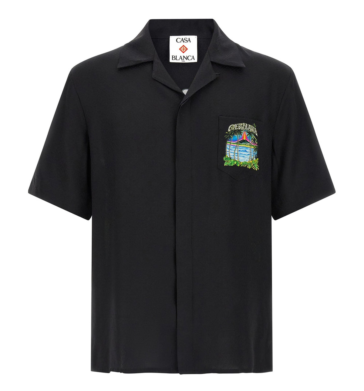 Volcano Short Sleeve Jacquard Shirt