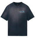 Crystal Chateau Script Oversized Tee