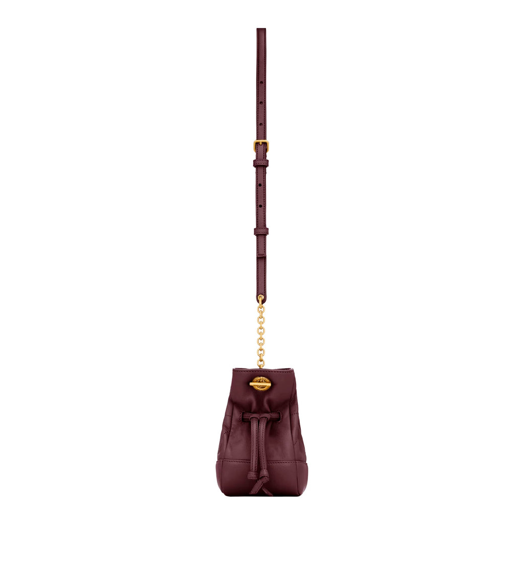 JAMIE mini shoulder pouch in lambskin