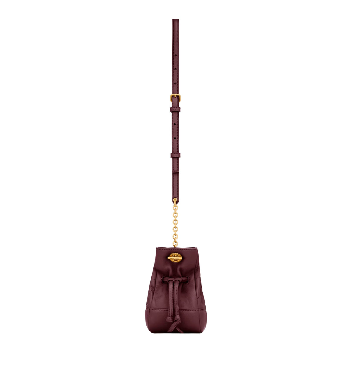 JAMIE mini shoulder pouch in lambskin