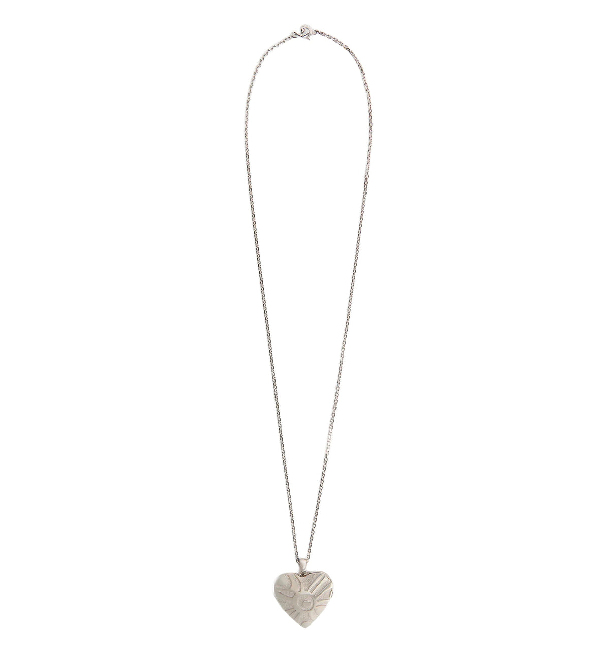 Heart Mirror Pendant Necklace