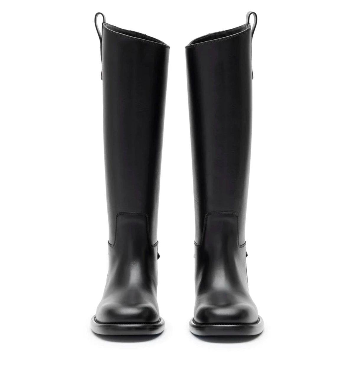 Leather Cavalier Boots