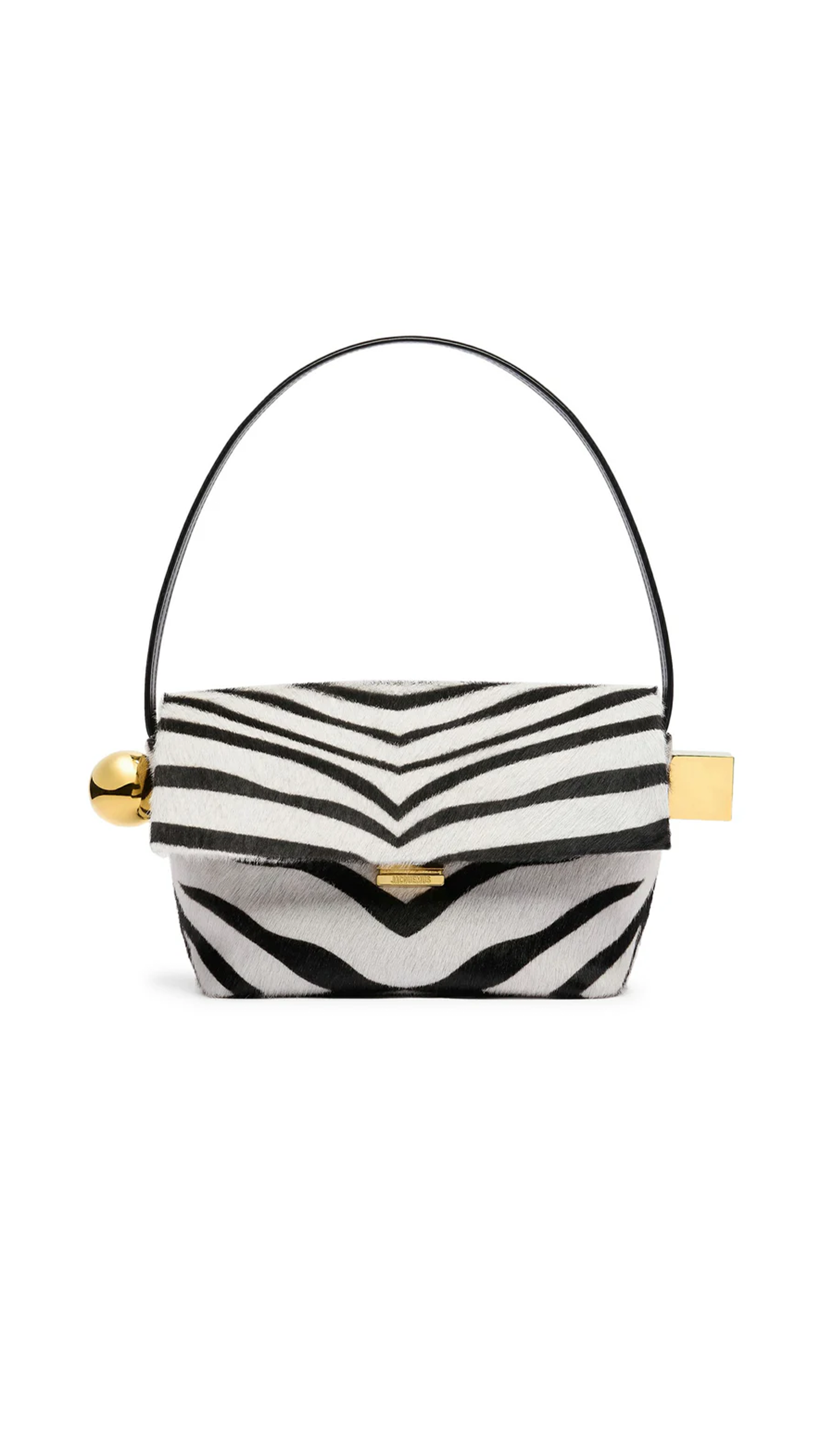 Le Rond Carré in Pony-hair Leather - Zebra