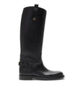 Leather Cavalier Boots