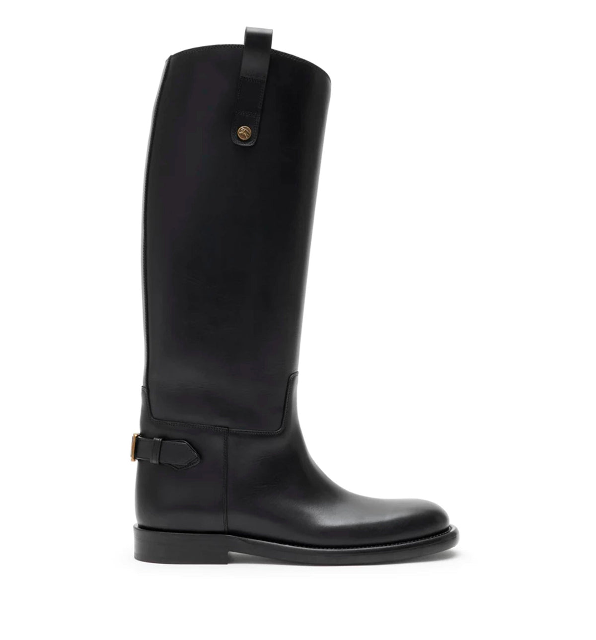Leather Cavalier Boots