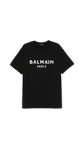 T-shirt with Logo Print - Black