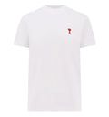 White cotton t-shirt with Ami de Coeur