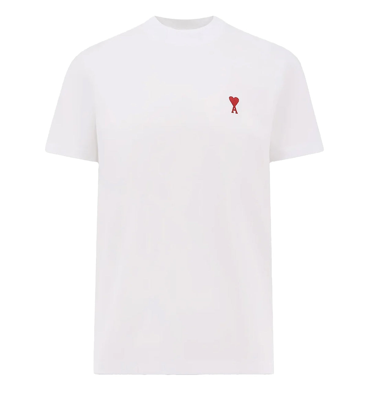 White cotton t-shirt with Ami de Coeur
