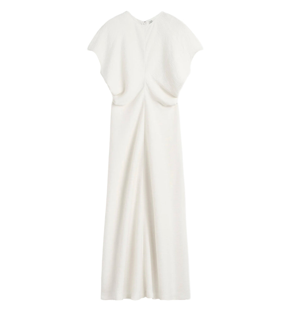 Slouch waist dress off-white