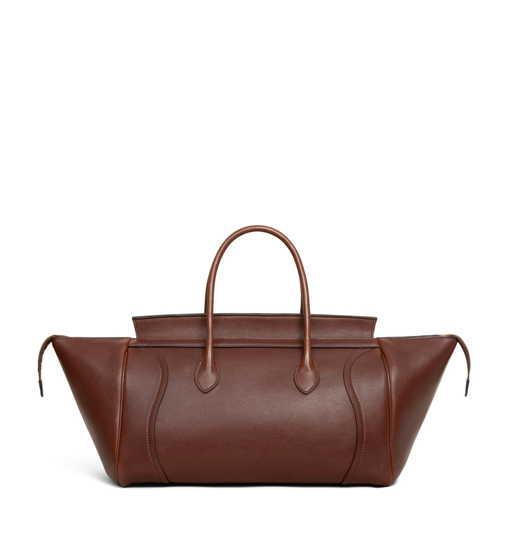 Medium New Luggage in Supple Shiny Lambskin