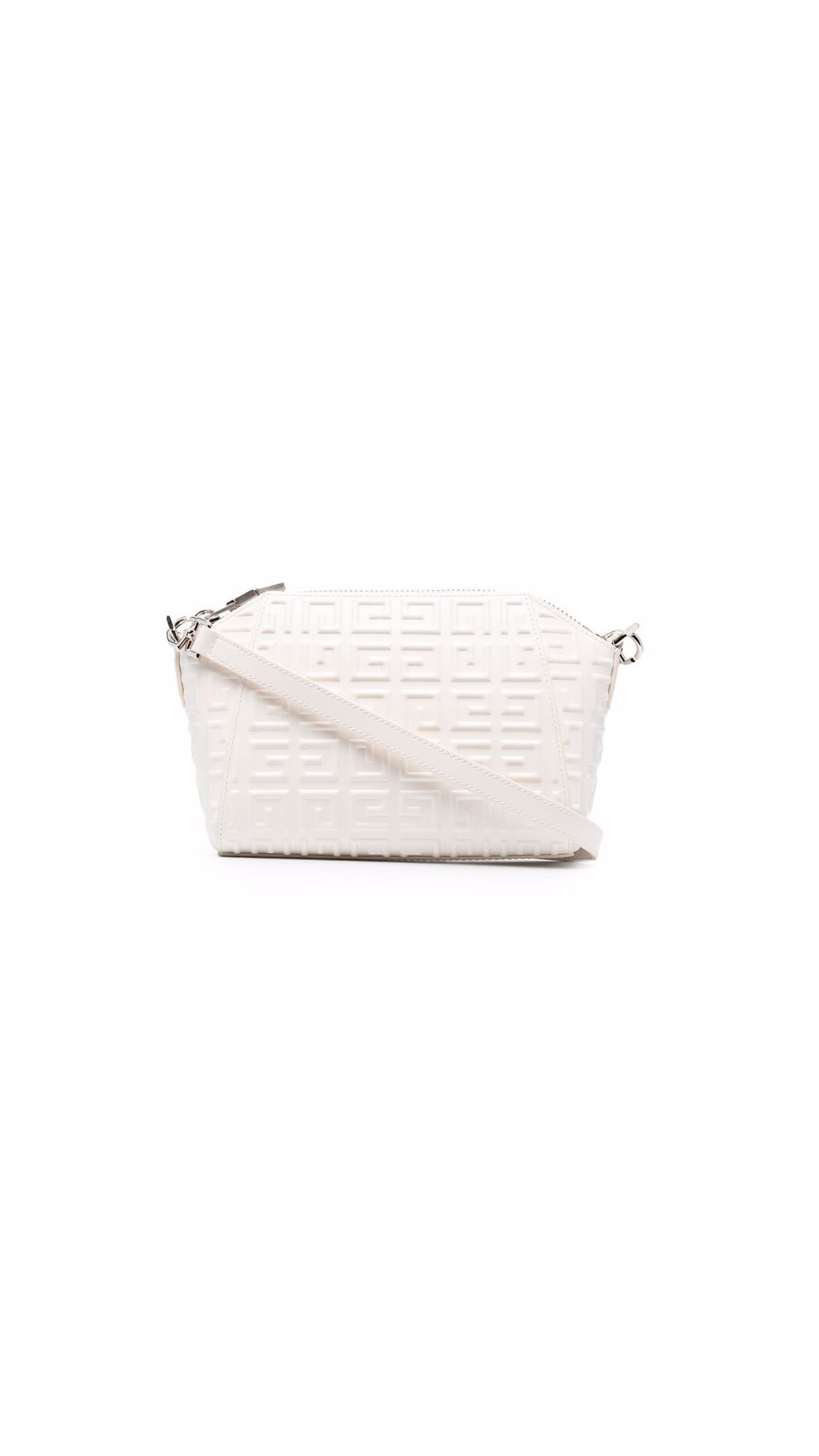 XS 4G Antigona Crossbody Bag - Ivory